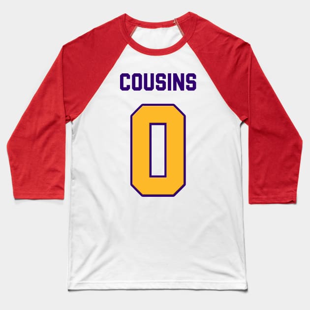 Demarcus Cousins Lakers Baseball T-Shirt by Cabello's